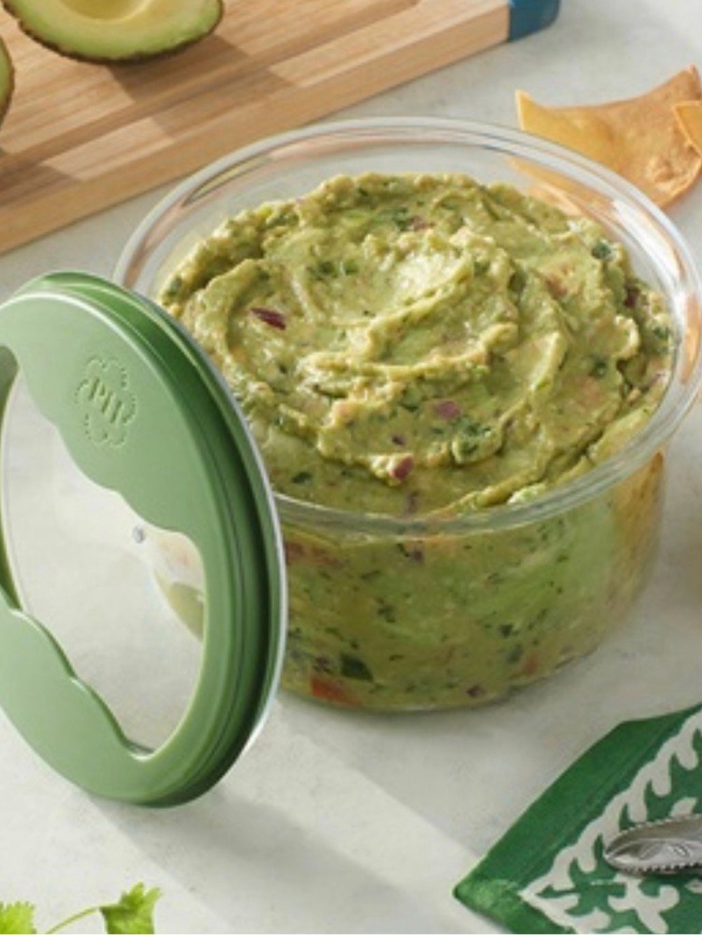 Princess House Guacamole Container.
